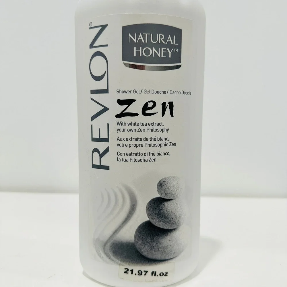 Revlon Natural Honey Zen Shower Gel White Tea Extract 21.97 fl oz 650ml Spain